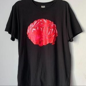 IKEA x Katie Eary Brain T-Shirt Mens sz M EU L giltig Rare limited edition